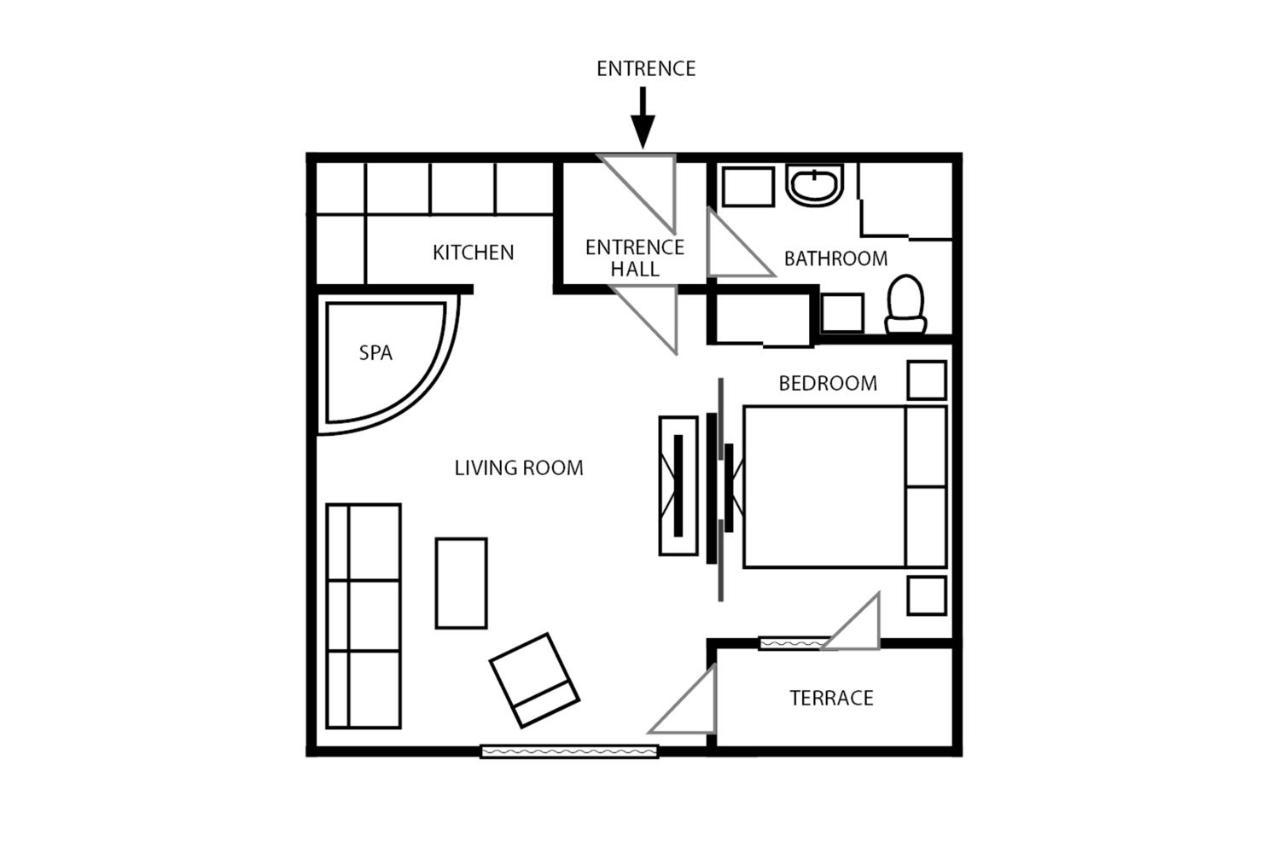 Central Spa Galaxy Apartment Beograd Eksteriør billede